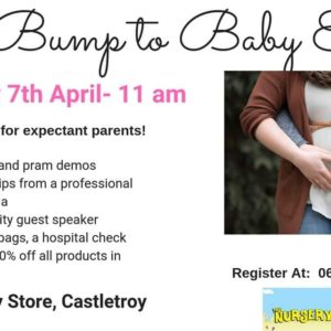 The bump to baby event